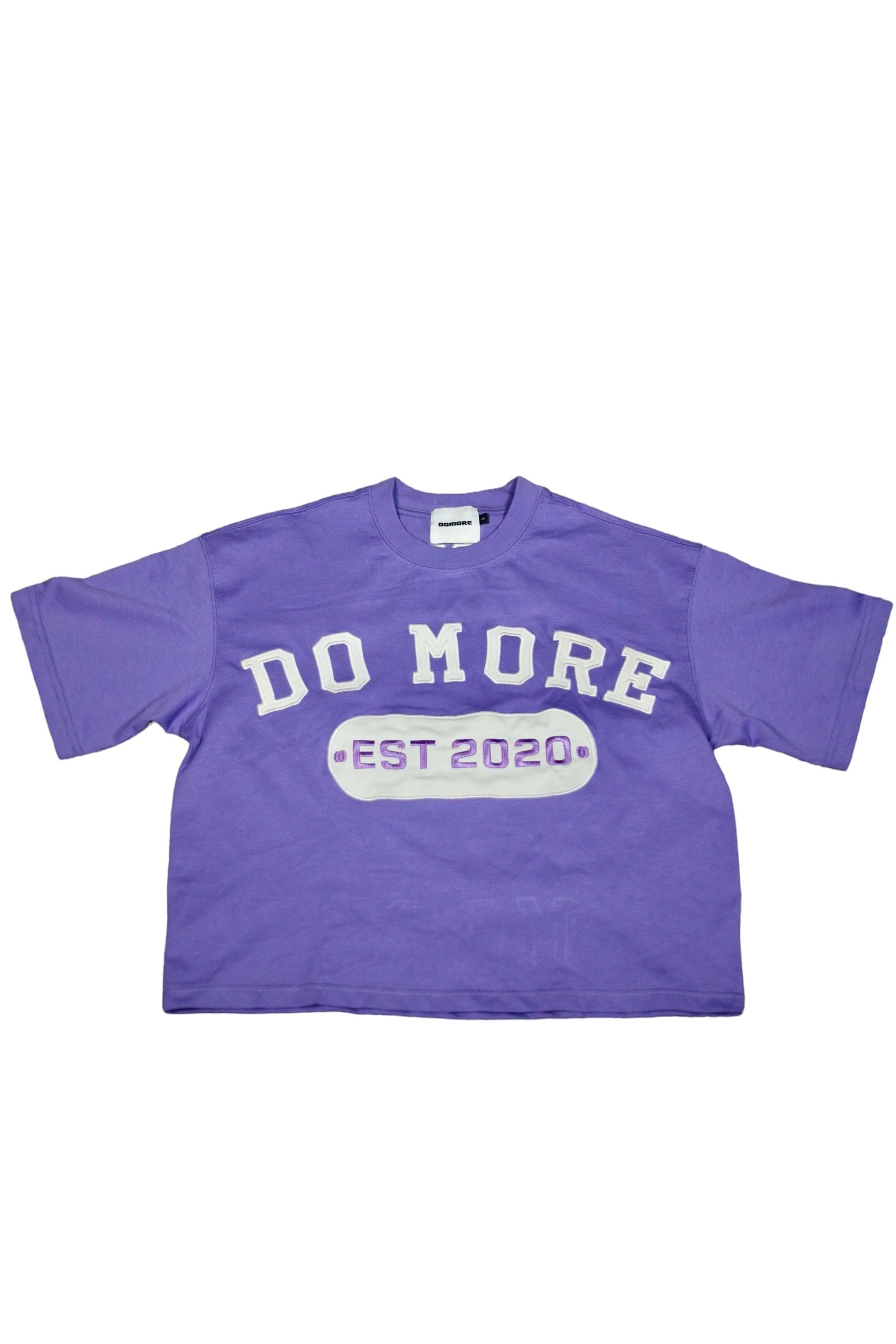 DO MORE CROP TEE - PURPLE